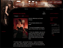 Tablet Screenshot of lady-ava.com